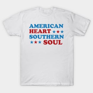 American Heart, Southern Soul - Embrace the Best of Both Worlds T-Shirt